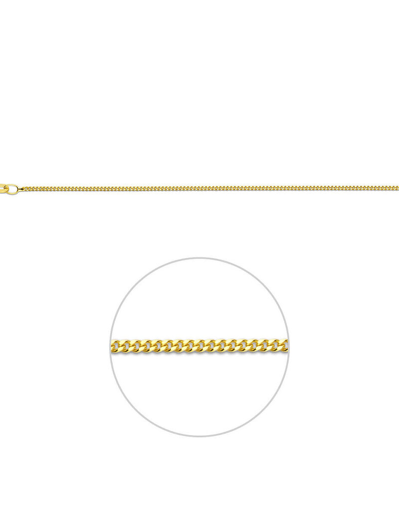 Doublé lengtecollier - Gourmet - 1.2 mm - 42 cm