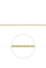 Double lengtecollier - Gourmet - 1.7 mm - 42 cm