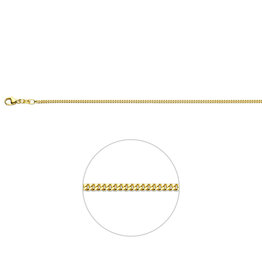 Double lengtecollier - Gourmet - 1.7 mm - 42 cm