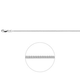 Zilveren lengtecollier - Gourmet - 1.4 mm 80