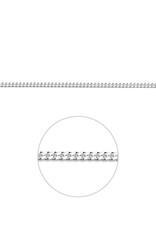 Zilveren lengtecollier - Gourmet - 2.8 mm