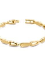 Occasions by Marleen Boccia - Titanium - Armband - Verguld - 20 cm