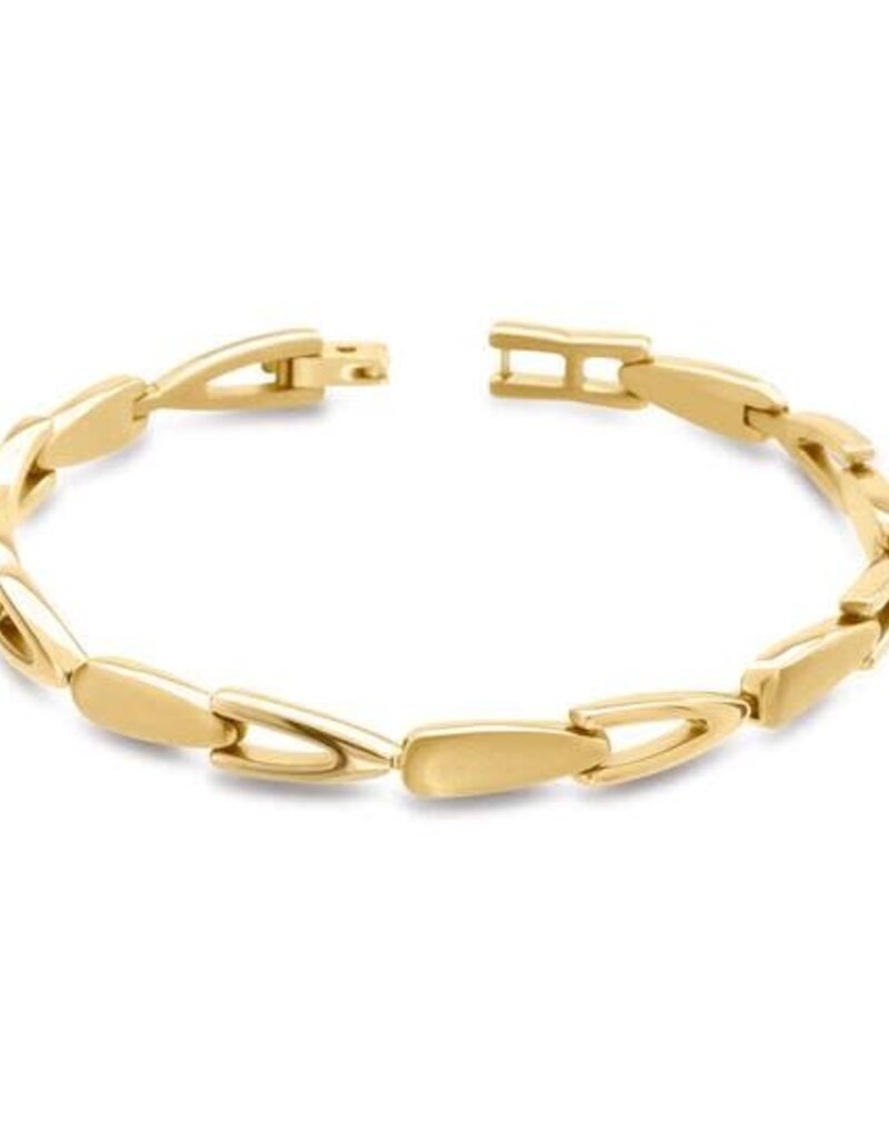 Occasions by Marleen Boccia - Titanium - Armband - Verguld - 20 cm