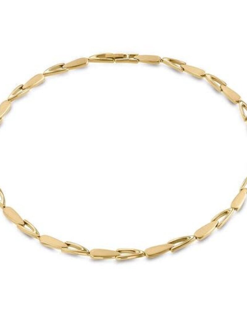 Boccia Boccia - Titanium - Collier - Verguld - 48 cm