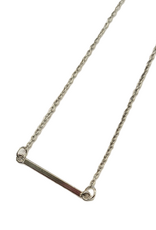 Occasions by Marleen Occasions by Marleen - Zilveren collier - Balkje - 41/44/45 cm