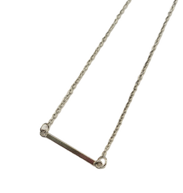 Occasions by Marleen Occasions by Marleen - Zilveren collier - Balkje - 41/44/45 cm