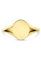 Gouden graveerring - 14 karaats - Maat 17.75