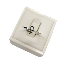 Occasions by Marleen Occasions by Marleen - Zilveren ring - Venussymbool - Maat 17.5