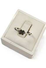 Occasions by Marleen Occasions by Marleen - Zilveren ring - Met X - Maat 18.25