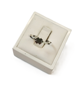 Occasions by Marleen Occasions by Marleen - Zilveren ring - Met X - Maat 18.25