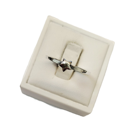 Occasions by Marleen Occasions by Marleen - Zilveren ring - Ster - Maat 18.75