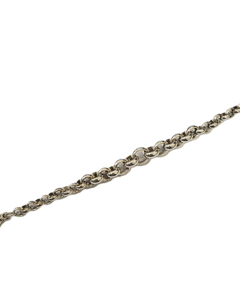 Occasions by Marleen Occasions by Marleen - Zilveren armband - Jasseron aflopend - 19.7 cm