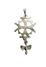 Occasions by Marleen Occasions by Marleen - Zilveren hanger - Hugenotenkruis