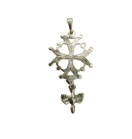 Occasions by Marleen Occasions by Marleen - Zilveren hanger - Hugenotenkruis