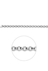 Zilveren armband - Gerhodineerd - 4.5 mm - 19 cm