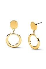 Boccia Boccia - Titanium - Oorhangers - Verguld