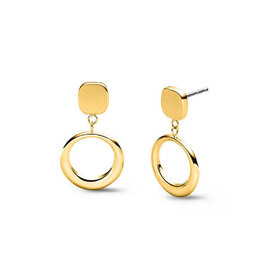 Boccia Boccia - Titanium - Oorhangers - Verguld