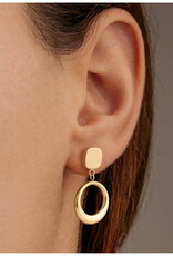 Boccia Boccia - Titanium - Oorhangers - Verguld