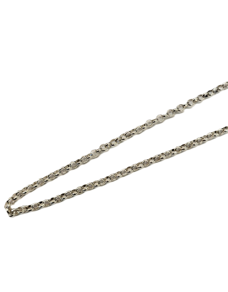 Occasions by Marleen Occasions by Marleen - Zilveren collier - Jasseron - 68 cm