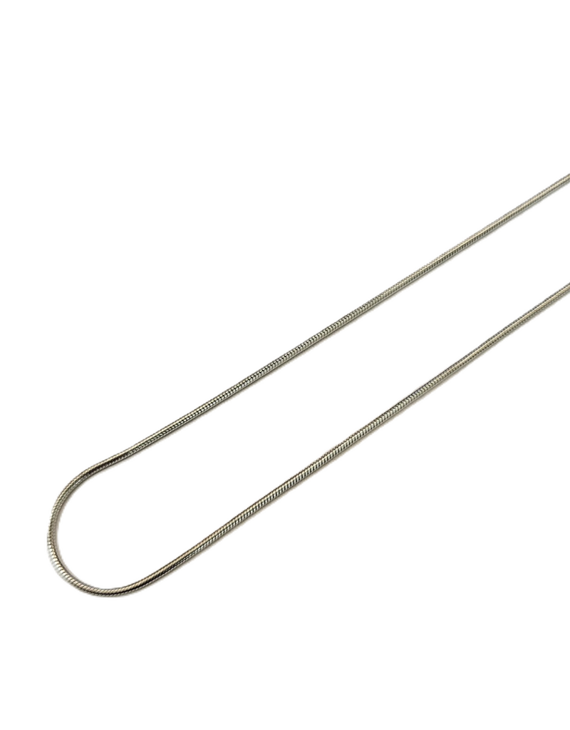 Occasions by Marleen Occasions by Marleen - Zilveren collier - Slang - 45 cm