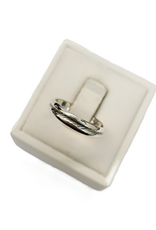 Occasions by Marleen Occasions by Marleen - Zilveren ring - Bewerkt- Maat 17.5 ??