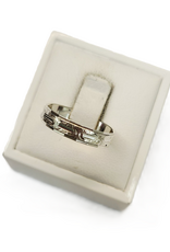 Occasions by Marleen Occasions by Marleen - Zilveren ring - Bewerkt - Maat 18+