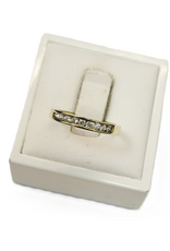 Occasions by Marleen Occasions by Marleen - 14 karaats - Gouden ring - Railzetting - Zirkonia - Maat 16.5