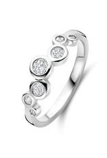 Rosa di Luca Italy Zilveren ring - Gerhodineerd - Zirkonia - Maat 58