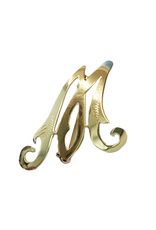Occasions by Marleen Occasions by Marleen - 14 karaats - Gouden Broche - Letter M