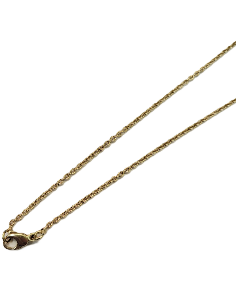 Occasions by Marleen Occasions by Marleen - 14 karaats - Gouden collier - Anker - 50 cm