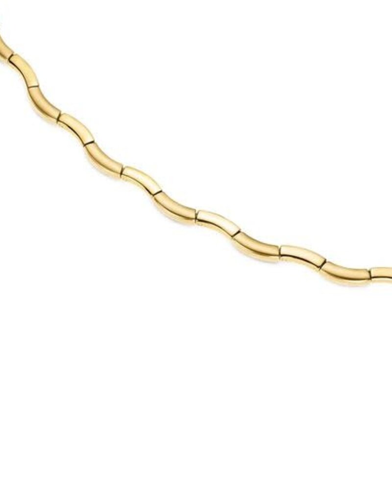 Boccia Boccia - Titanium - Collier - Verguld - 45 cm