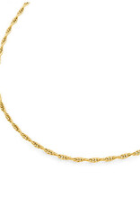 Boccia Boccia - Titanium - Collier - Verguld - 45 cm