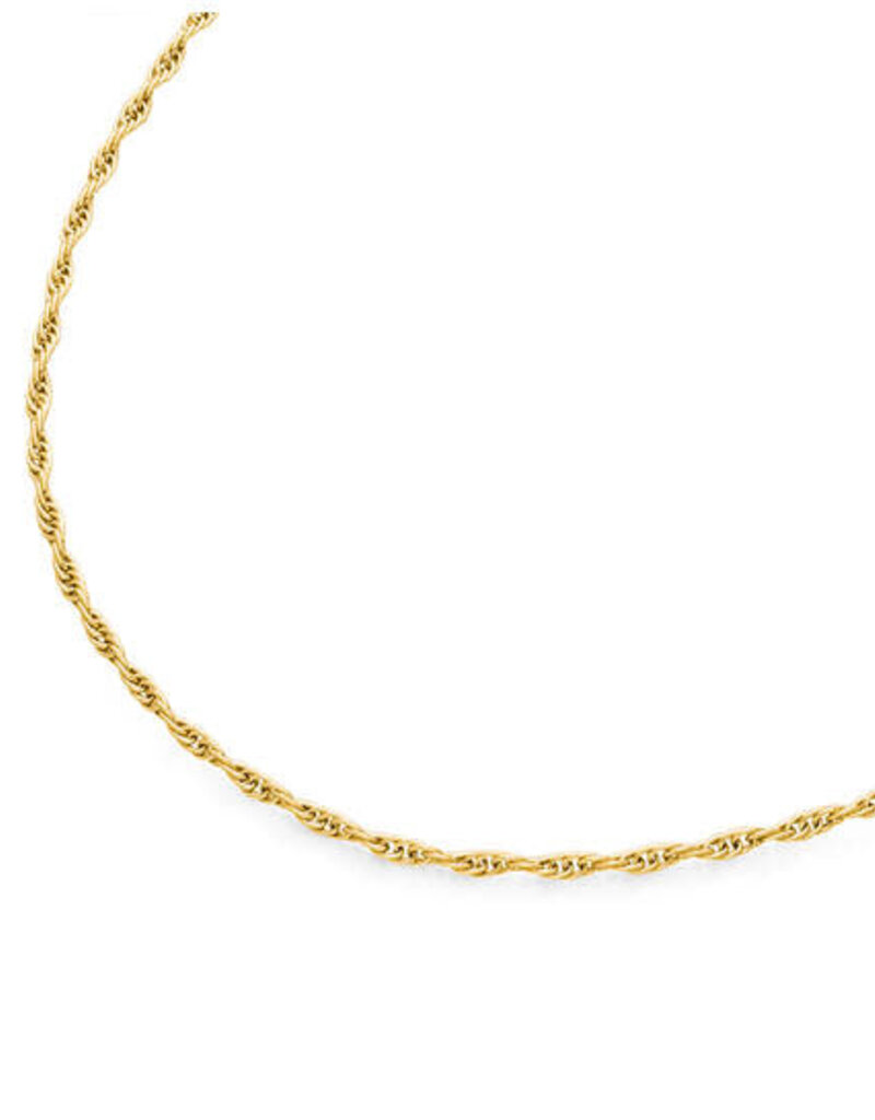 Boccia Boccia - Titanium - Collier - Verguld - 45 cm