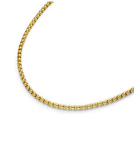 Boccia Boccia - Titanium - Collier - Verguld - 45 cm