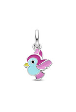 Zilveren hanger - Vogeltje