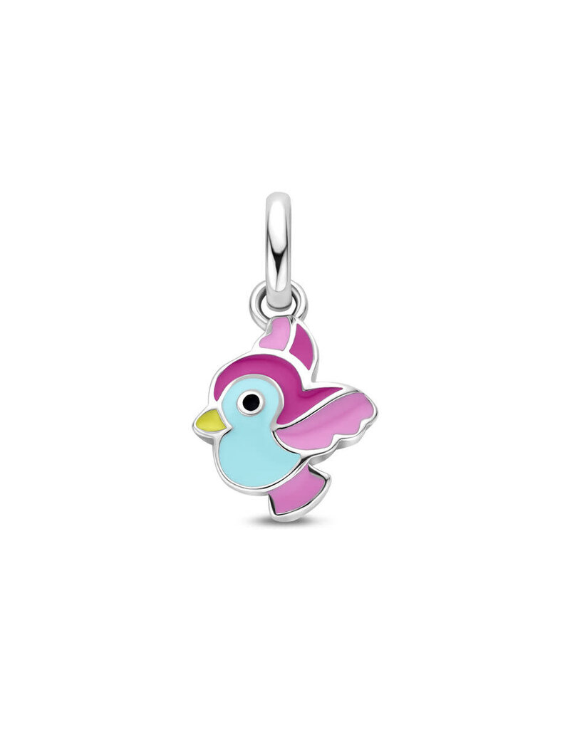 Zilveren hanger - Vogeltje
