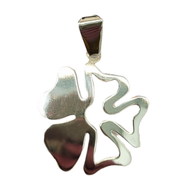 Occasions by Marleen Occasions by Marleen - Zilveren hanger - Klaver