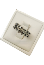 Occasions by Marleen Occasions by Marleen - Zilveren ring - Opengewerkt - Maat 17
