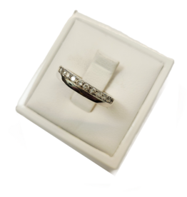 Occasions by Marleen Occasions by Marleen - Zilveren ring - Zirkonia - Maat 16.75