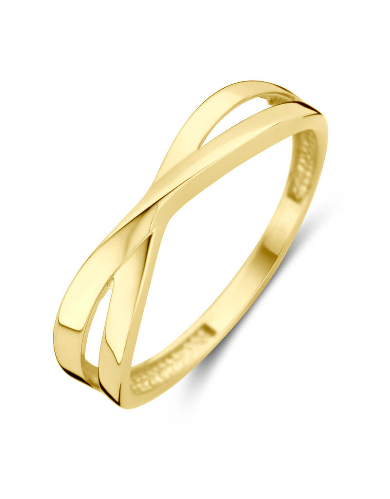 Gouden ring - 14 karaats - Maat 17.75