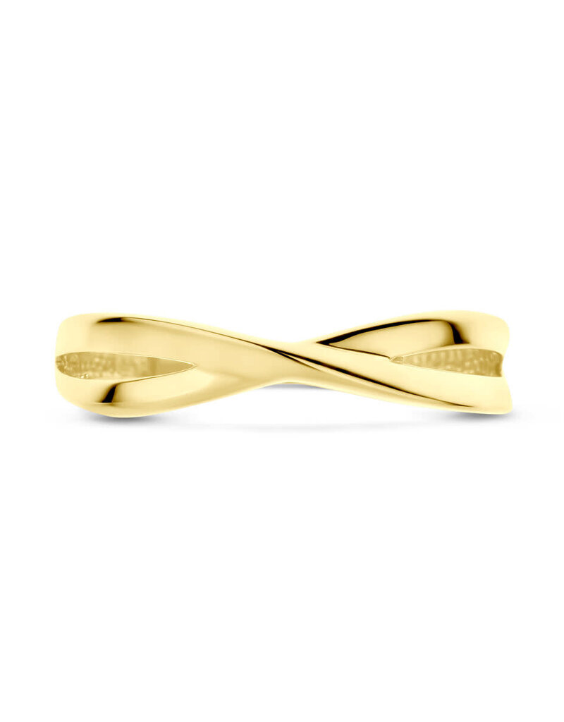 Gouden ring - 14 karaats - Maat 17.75