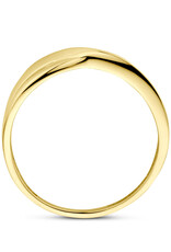 Gouden ring - 14 karaats - Maat 17.75