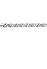 Zilveren collier - Valkenoog 7.4 mm - 60 cm