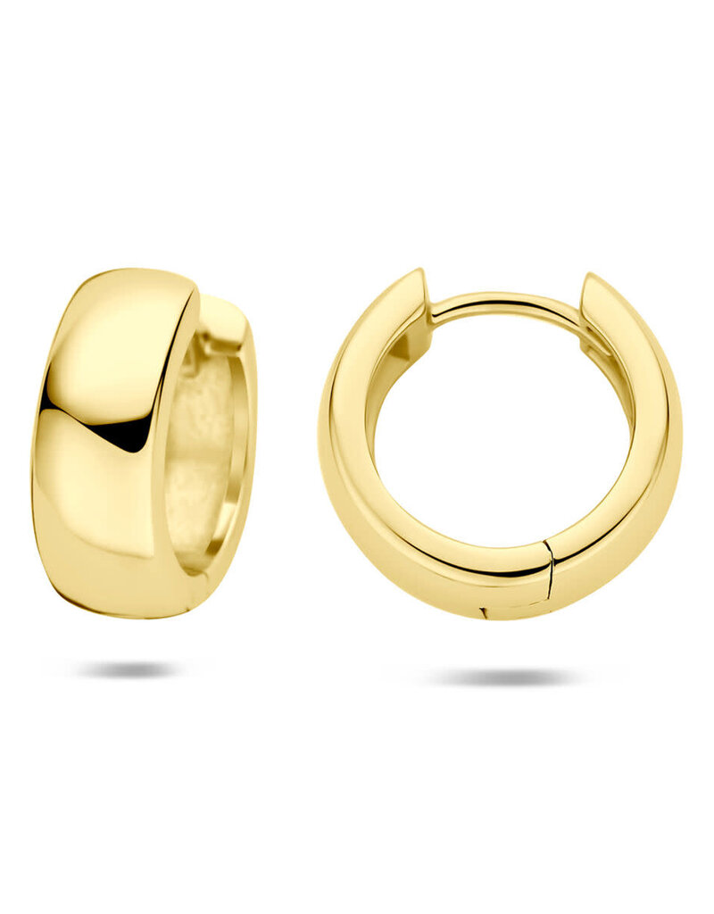 Verguld zilver - Oorringen - 7.5mm