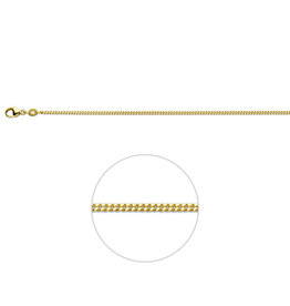 Gouden lengtecollier - 14 karaats - Gourmet - 1.6 mm - 50 cm