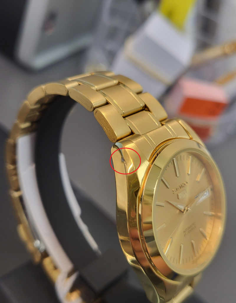 Seiko Seiko - Horloge - SNKL48K1 - Beschadiging zijkant (vandaar korting)