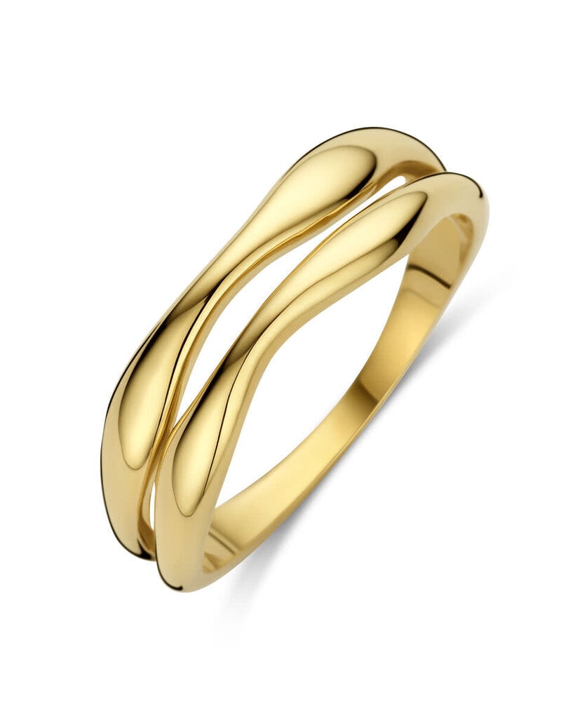 Gouden ring - 14 karaats - Maat 17.75