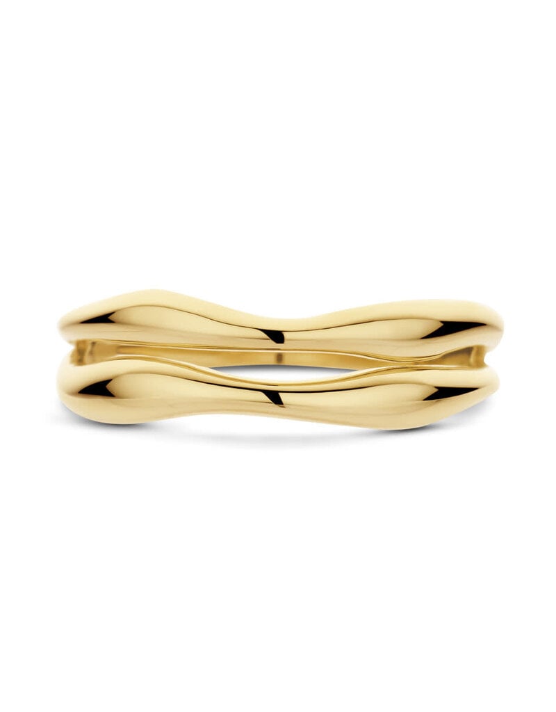 Gouden ring - 14 karaats - Maat 17.75