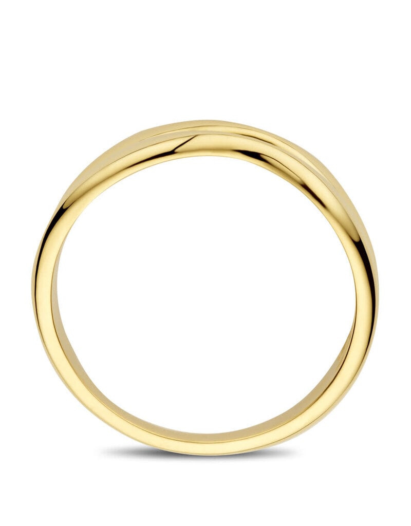 Gouden ring - 14 karaats - Maat 17.75