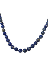 Occasions by Marleen Occasions by Marleen - Sodaliet collier - Zilveren slot - 56 cm